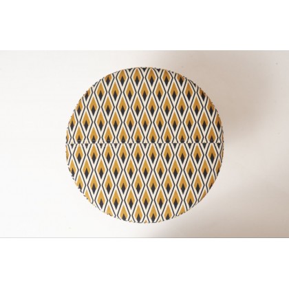Пуф Pouf screw 081 ARHIVE FABRIC OLEKSANDR SAENKO ShishkaProject